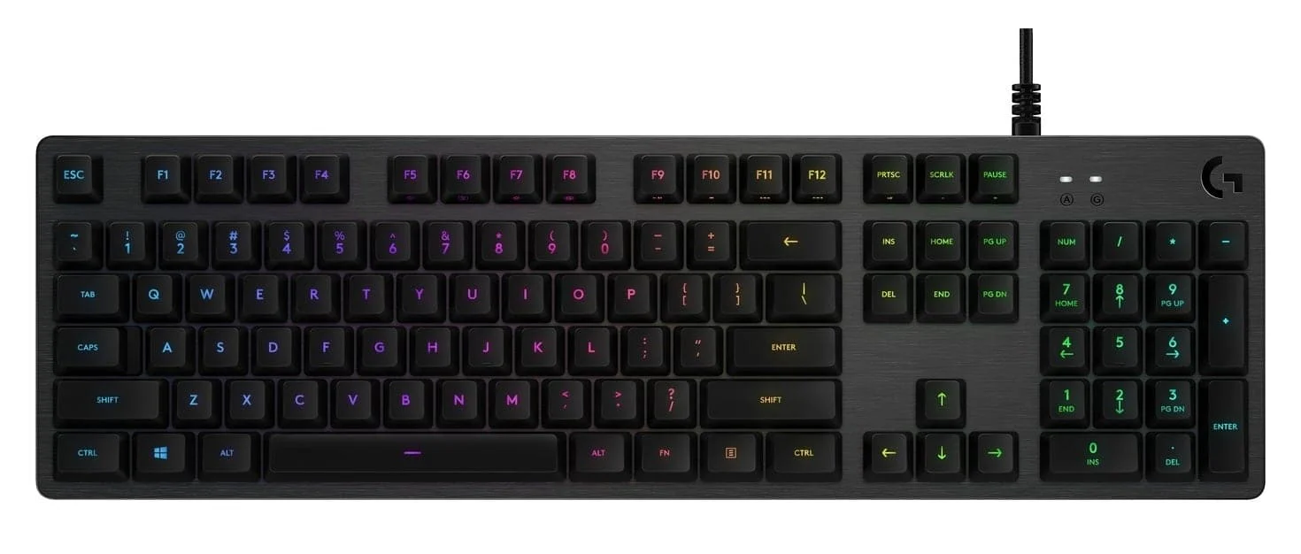 Logitech– G512 Carbon RGB mechanische Gaming-Tastatur