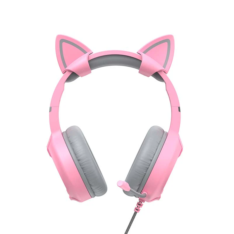 Gaming headphones Havit GAMENOTE H2233d  RGB (pink)