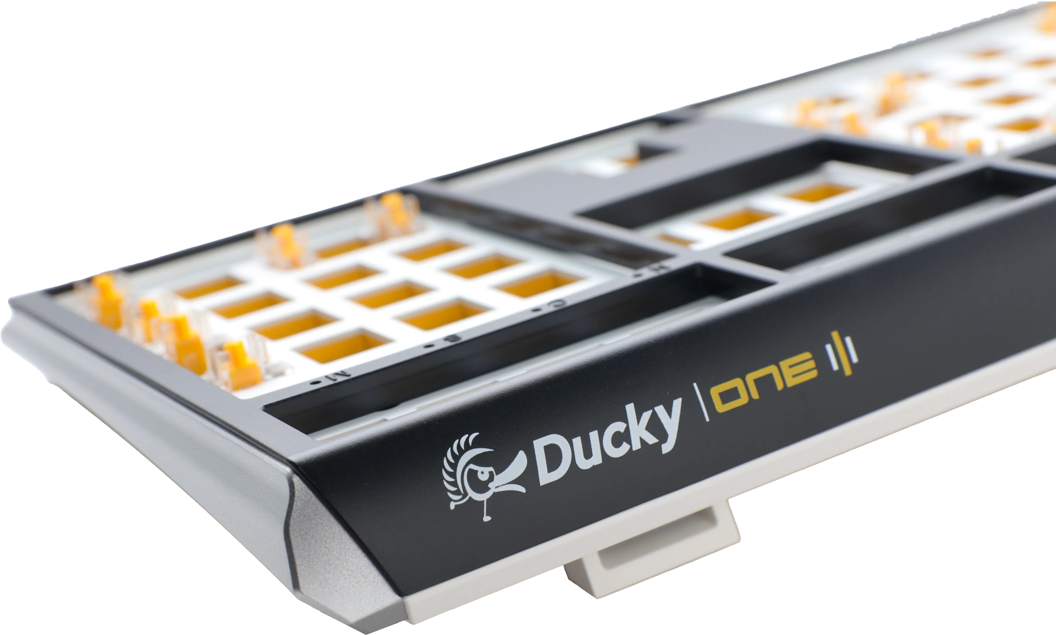 Ducky One 3 - Hot Swap ISO Barebone Black - Fullsize - RGB - Uden Switches/keycaps