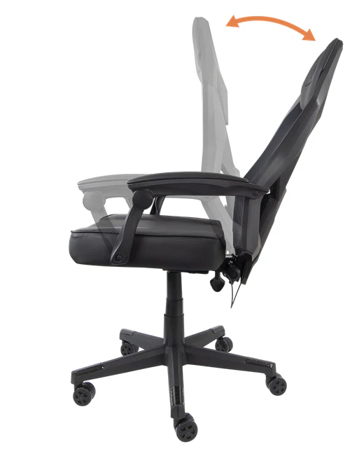 DELTACO GAMING GAM-086 Gamer Stol Sort