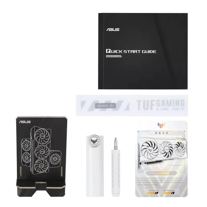 ASUS GeForce RTX 4070 TI 12GB TUF OC GAMING WHITE Edition
