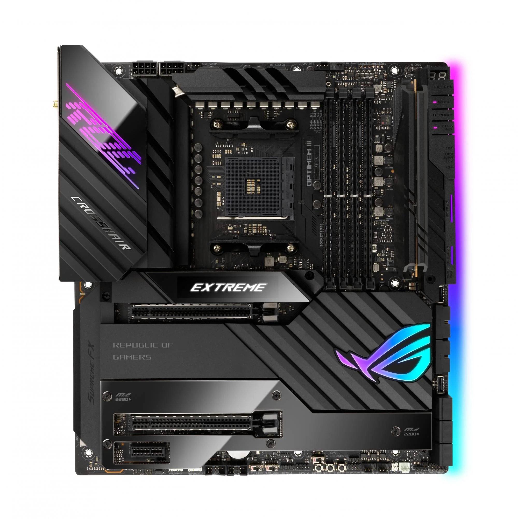 ASUS ROG CROSSHAIR VIII EXTREME (E-ATX. X570. AM4)