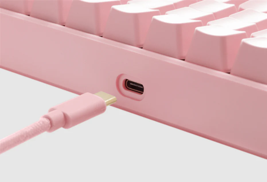 DELTACO GAMING PK95 Tastatur Mekanisk RGB Trådløs Kabling Nordisk