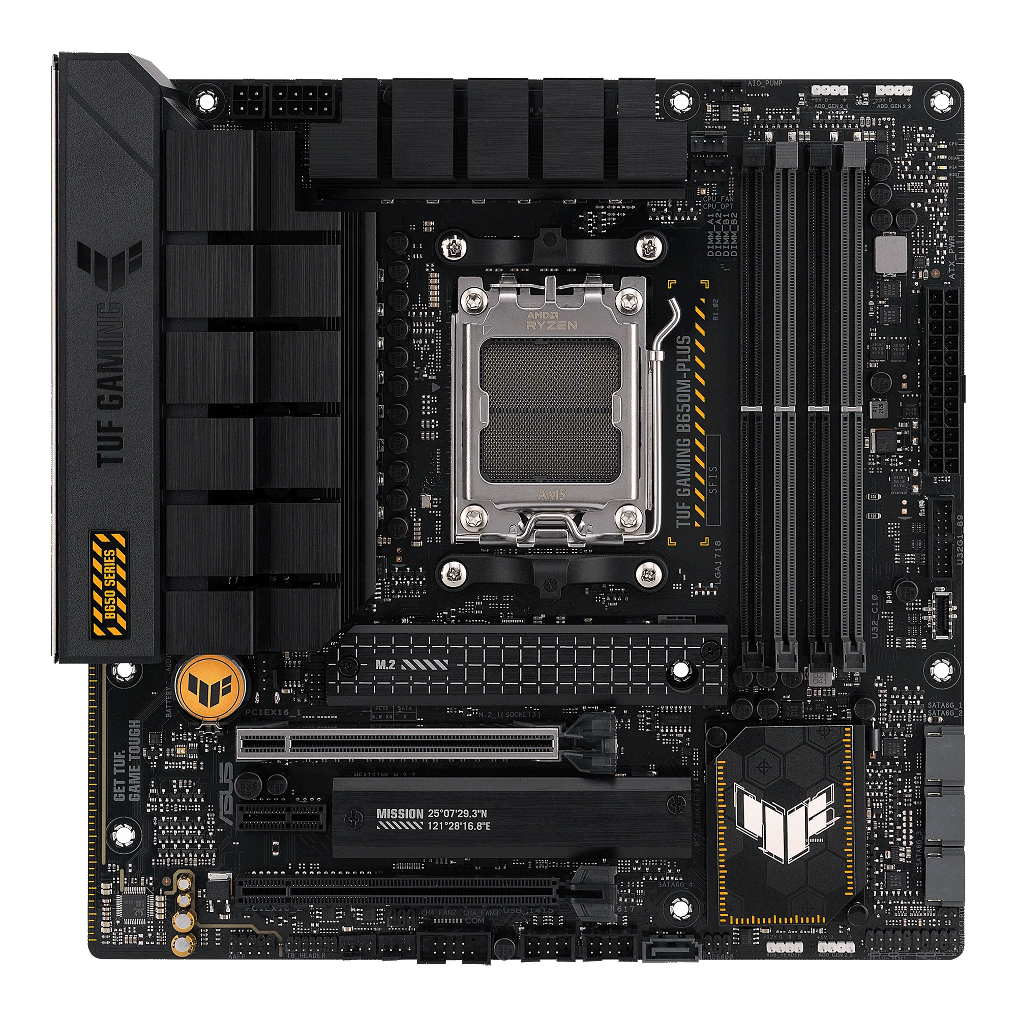 ASUS TUF GAMING B650M-PLUS (mATX. B650. AM5)