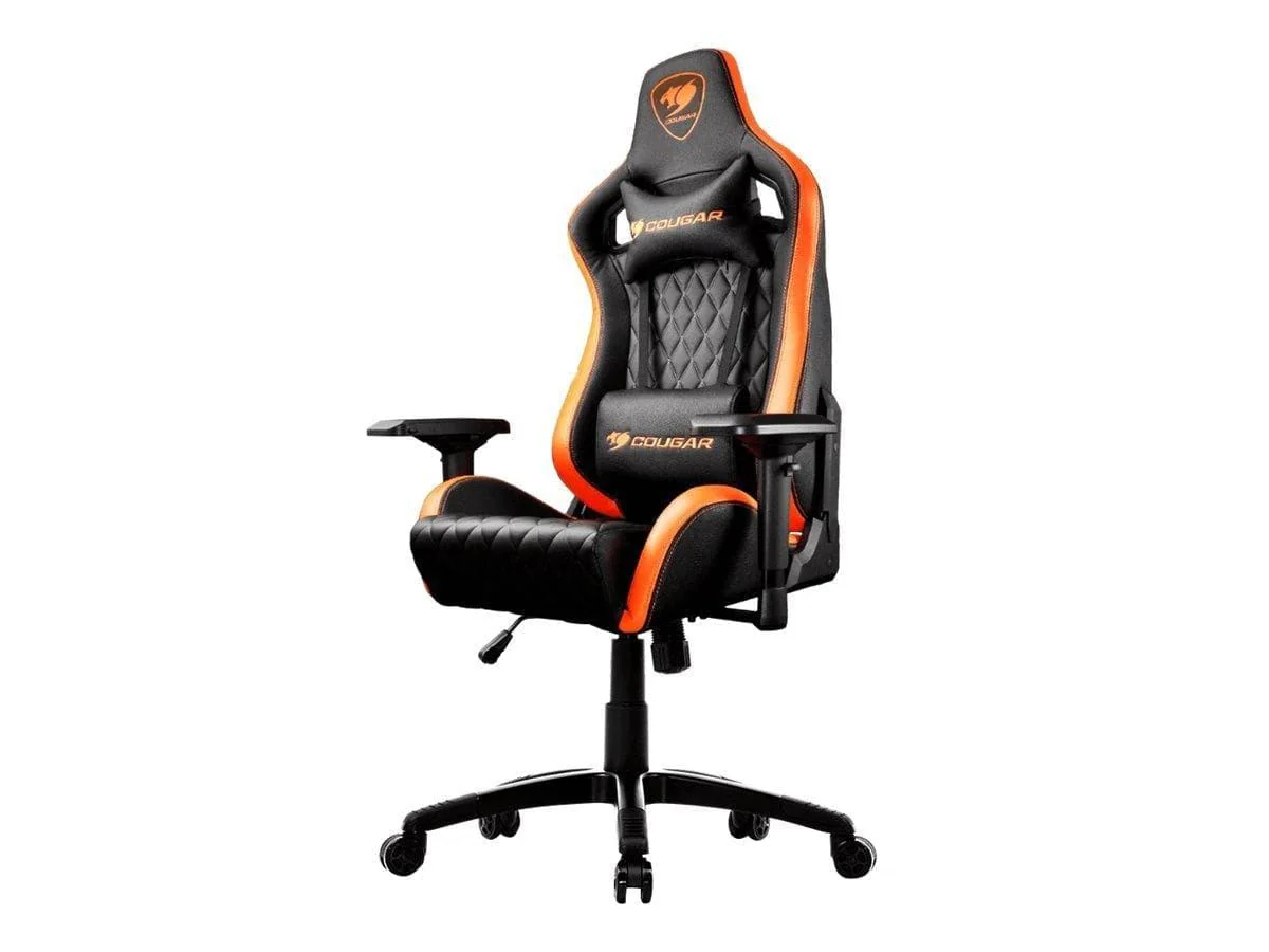 COUGAR Armor S Schwarz/Orange Gaming-Stuhl