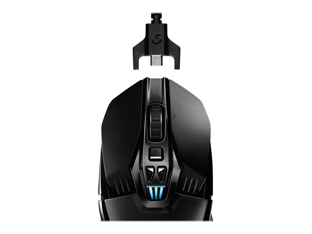 Logitech Wireless Gaming Mouse G903 LIGHTSPEED HERO 16K Sensor Optisches Funkkabel Schwarz