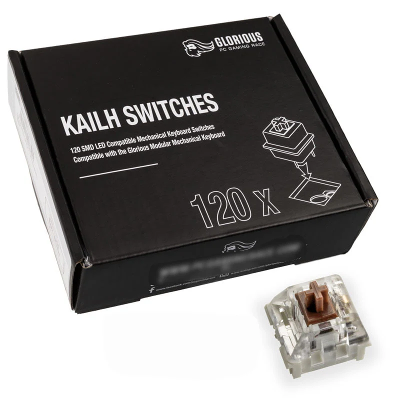 Glorious Kailh Speed– €嬧€嬧€婤ronze Switches (120 Stück)