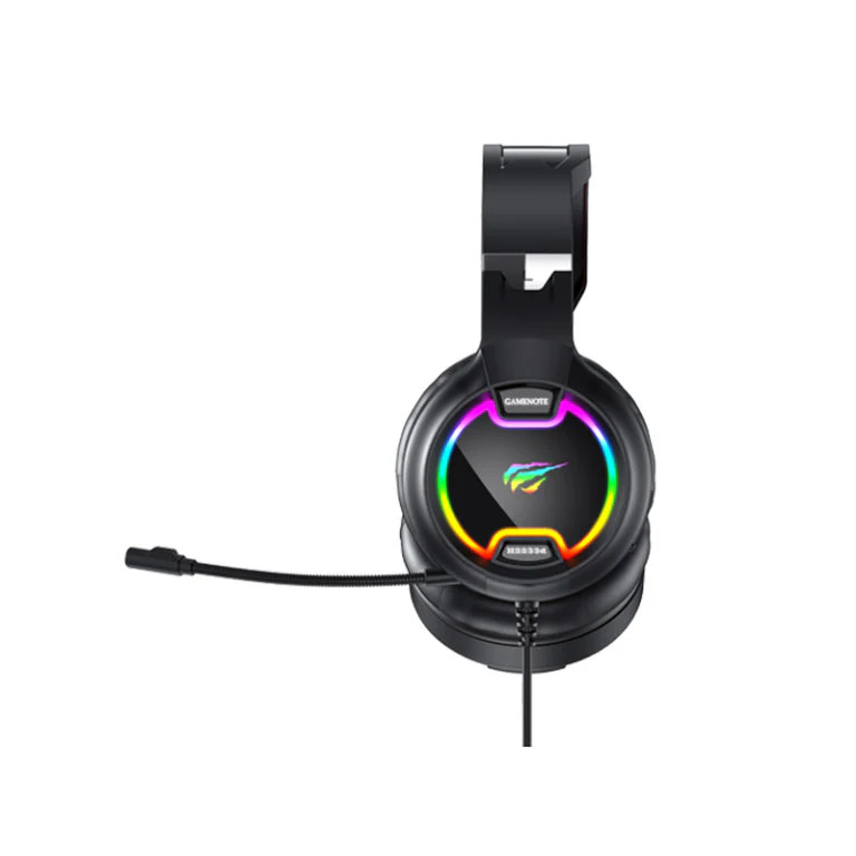 Gaming headphones Havit GAMENOTE H2233D RGB (black&red)
