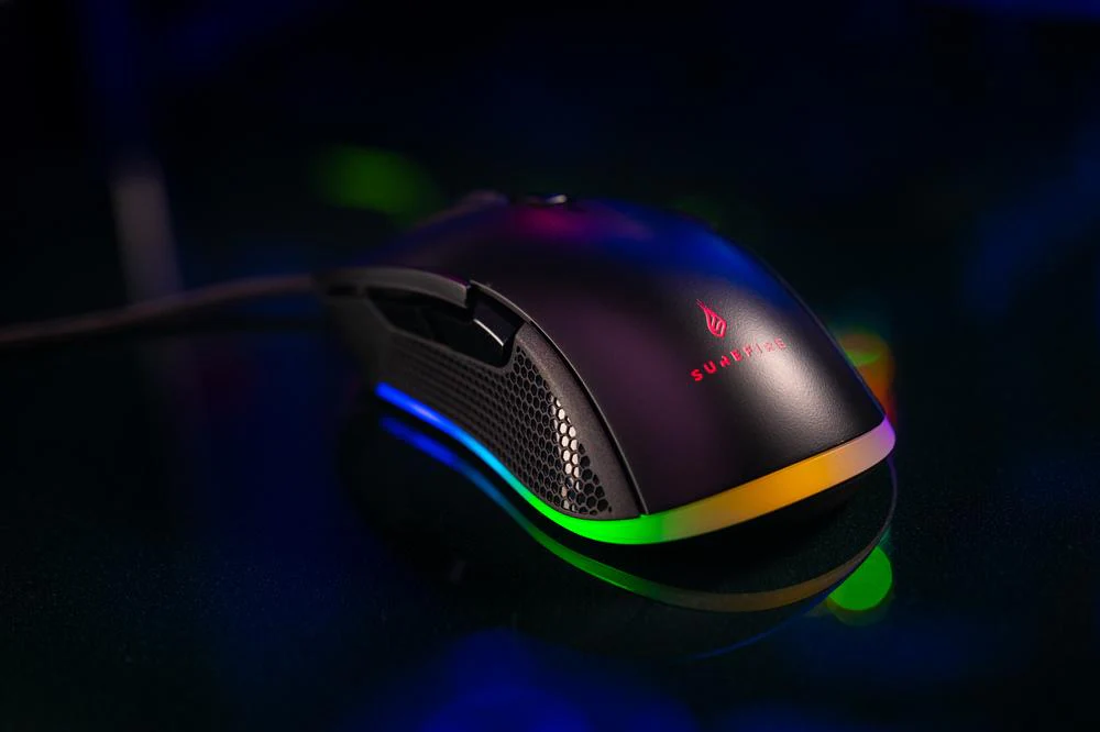 SUREFIRE - Buzzard Claw Gaming 6-Button Mus med RGB