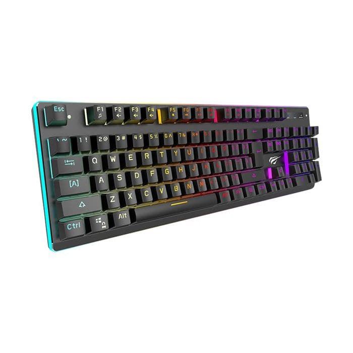 Havit Gaming-Tastatur KB391– Schwarz RGB