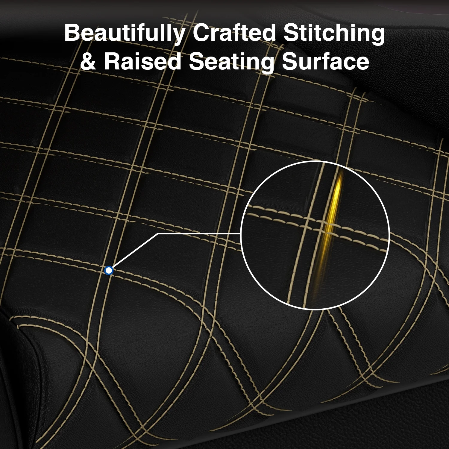 Dryfeedo Gaming Chair with LED Lights, Ergonomic Computer Chair with Lumbar Support, Adjustable Headrest & Footrest, Green