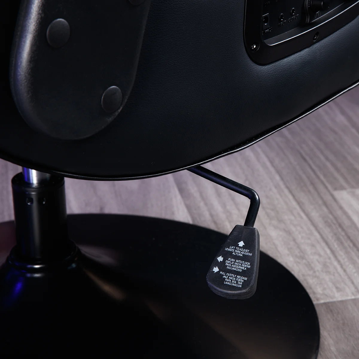 X Rocker Nemesis RGB Pedestal Gaming Chair, Black