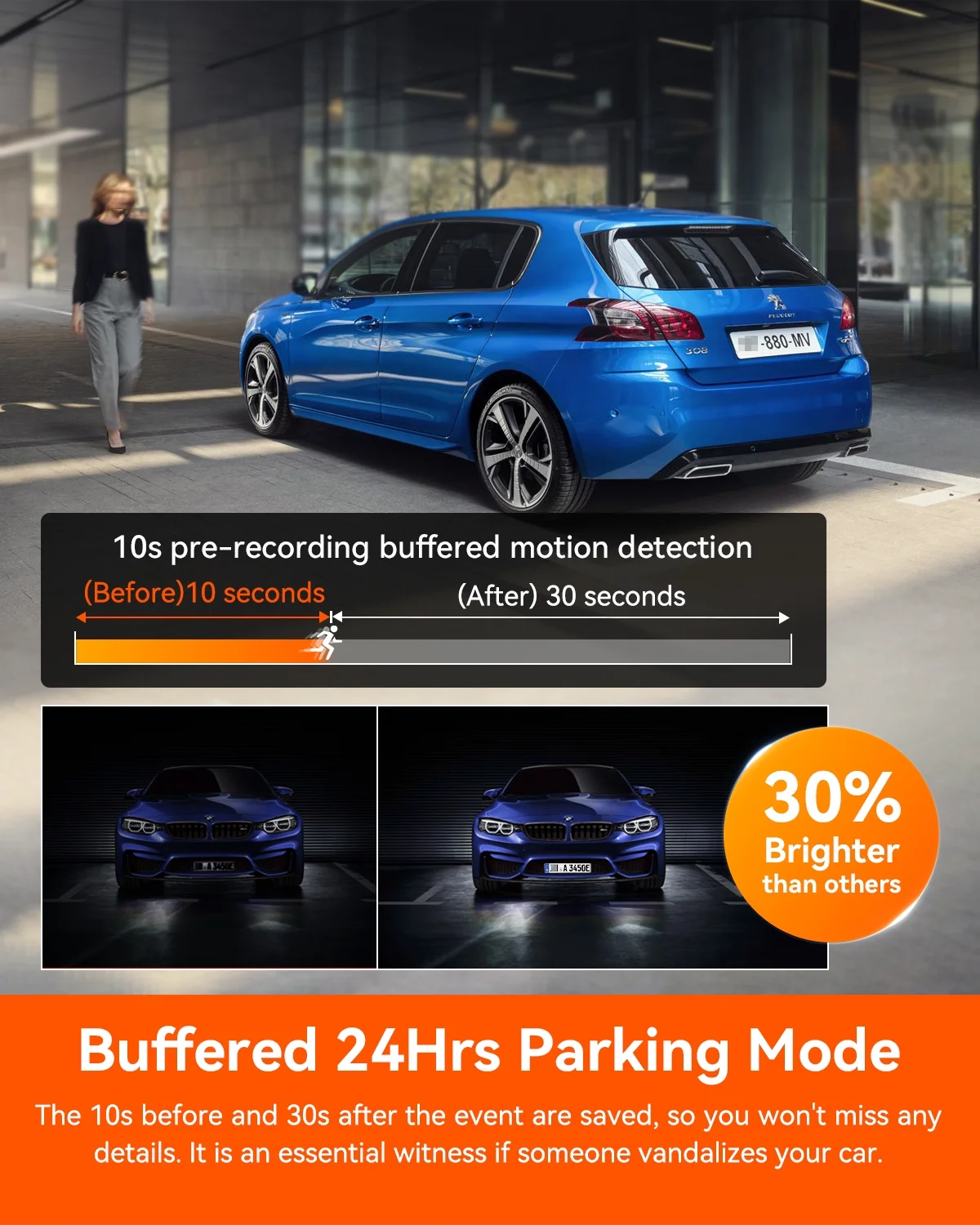 Vantrue Nexus 4  Pro 3 Channel 4K WiFi Dash Cam, STARVIS 2 IMX678 Night Vision, Voice Control, HDR, 24 Hours Parking Mode, Support 512GB Max