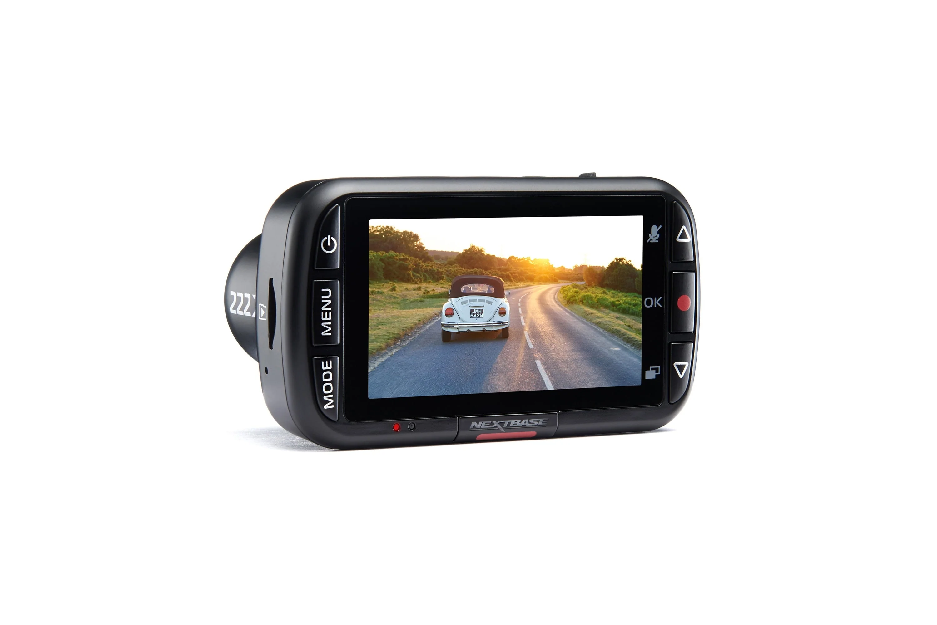 Nextbase 222X Compact Dual Dash Cam Front & Rear 2.5