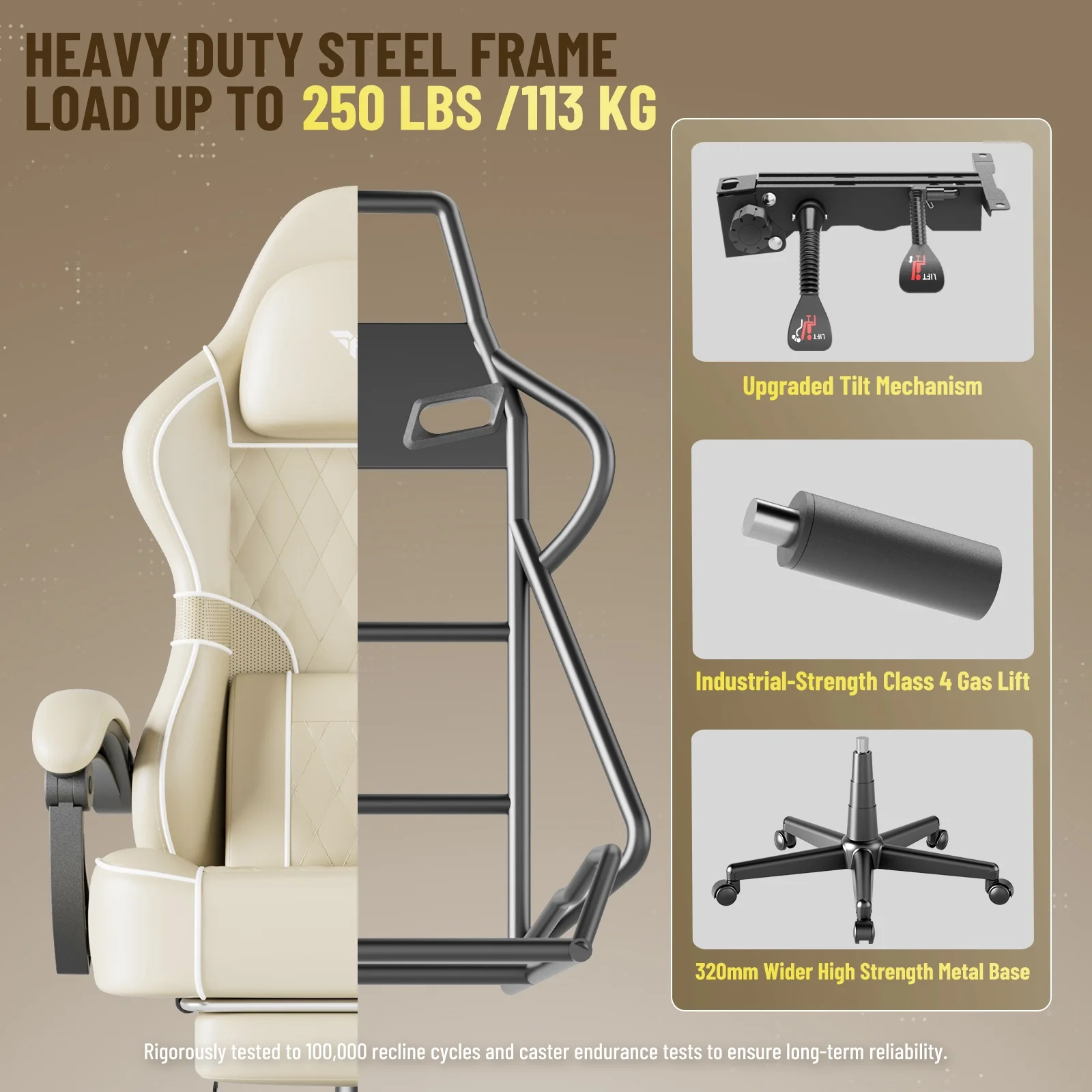 SOONTRANS Gaming Chair for Adults, Velvet Fabric High Back Comfortable Video Game Chair with Footrest and Massage Lumbar Cushion, Racing Computer Desk Chair, Ergonomic Gamer Chair, Black/Grey