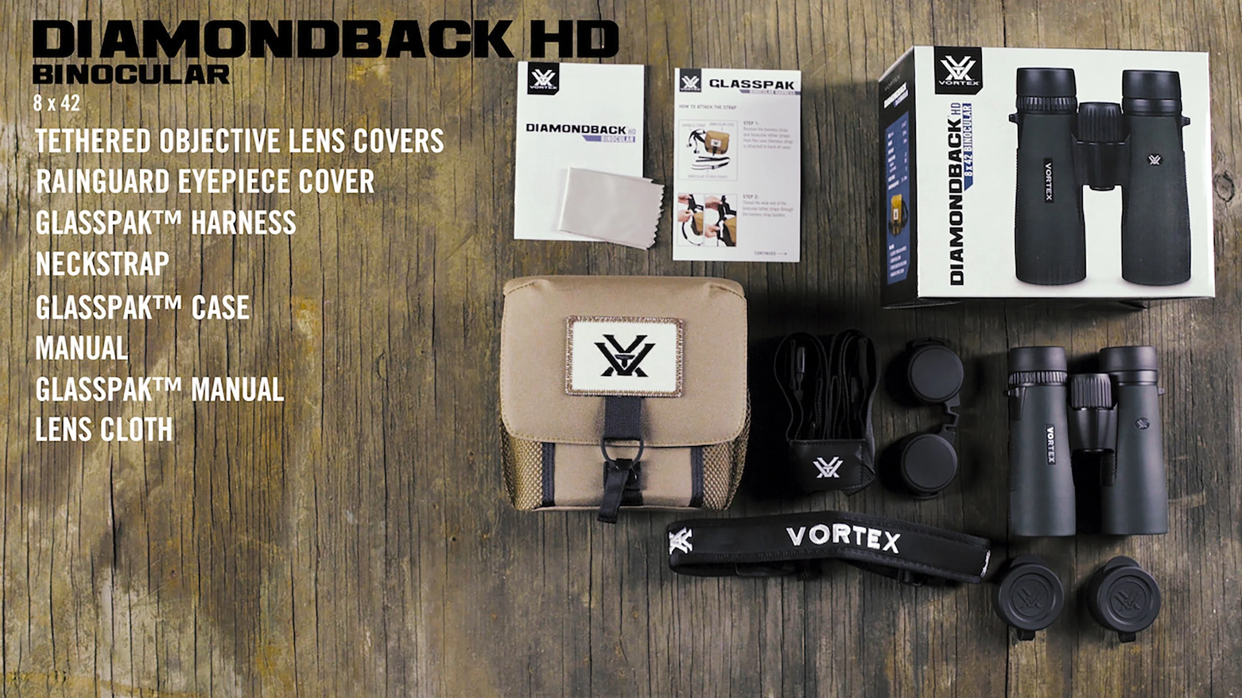 Vortex Optics Diamondback HD Binoculars 10x42