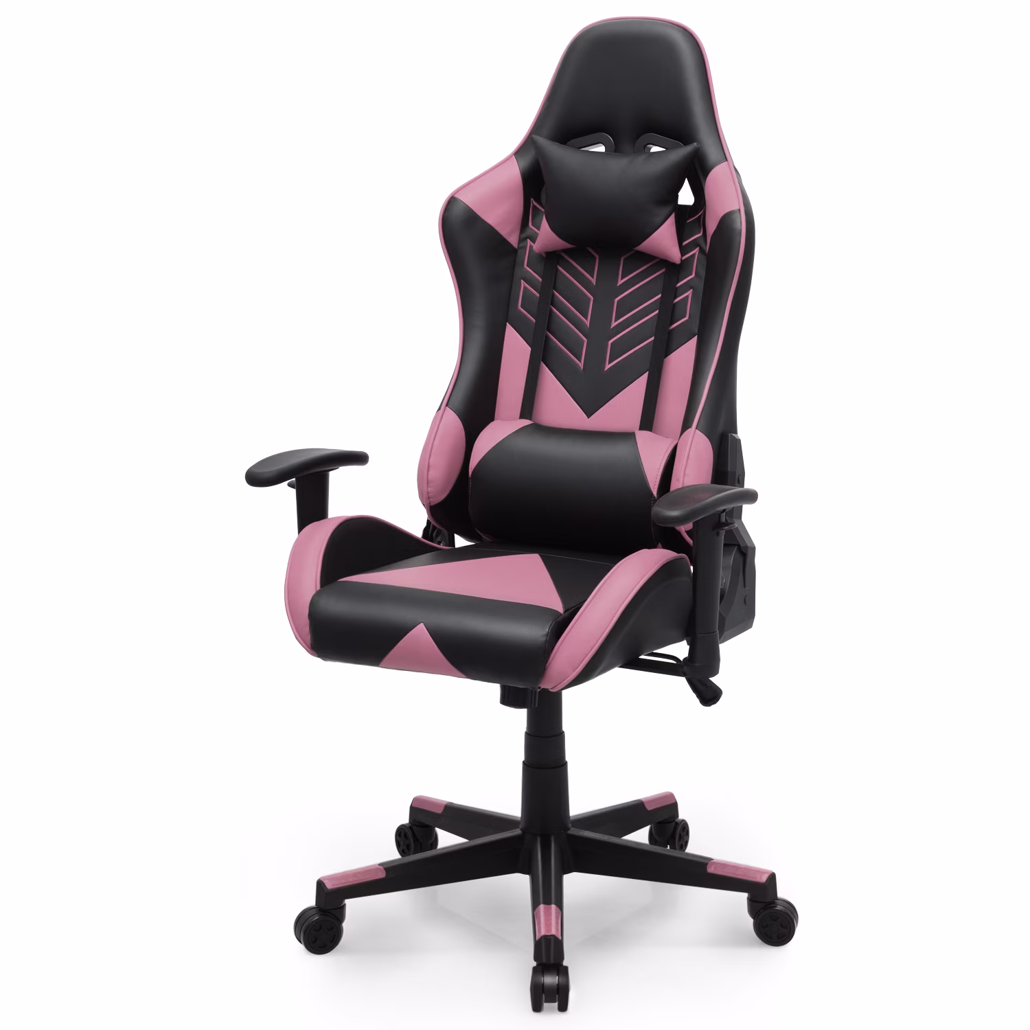 Magshion Ergonomic Gaming Chair, Comfortable Gaming Chair, Computer Chair Leather Desk Chair Adjustable Swivel Gaming Office Chair, Blue